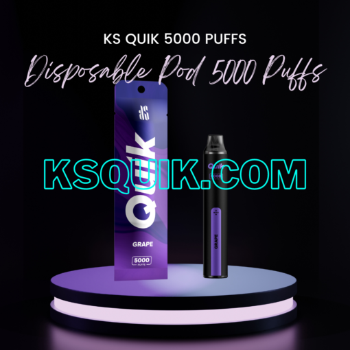 KS Quik 5000 Puffs Grape