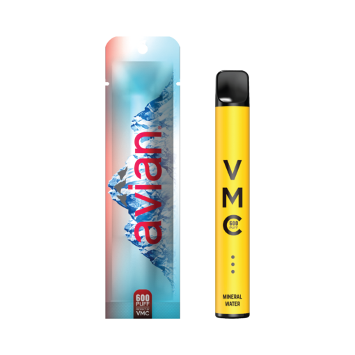 VMC 600 Puffs กลิ่น Evian (น้ำแร่) มีกลิ่นบรรจงและบริสุทธิ์ของน้ำแร่ กลิ่นนี้เปรียบเสมือนการดื่มน้ำแร่สดชื่นจากแหล่งน้ำบริสุทธิ์