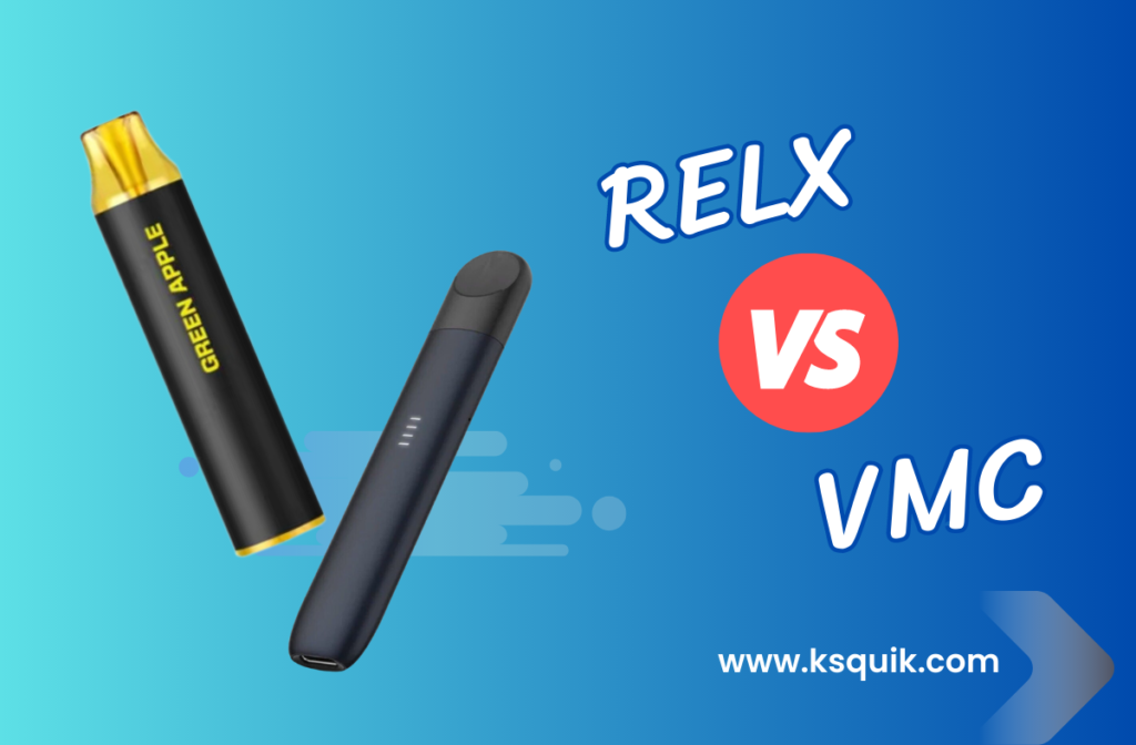 เปรียบเทียบบุหรี่ไฟฟ้า RELX และ VMC_01