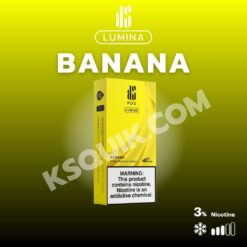 BANANA: รสกล้วยที่หวานและครีมมี่ เหมือนกับรสชาติของกล้วยสุกที่ทำอย่างพิถีพิถัน