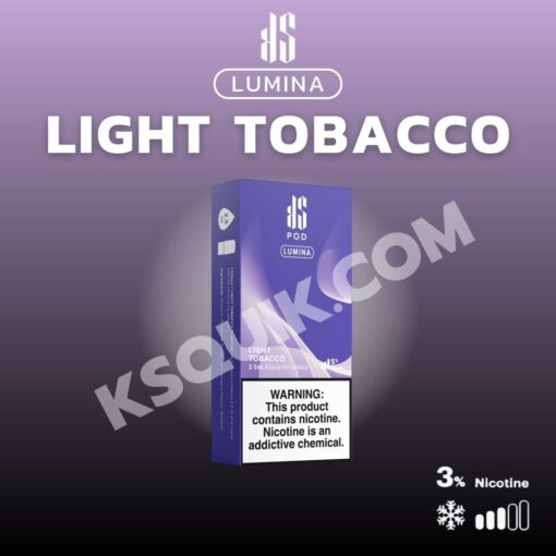 LIGHT TOBACCO: รสยาสูบที่เบาและมีความละมุน เหมาะสำหรับผู้ที่ชอบรสยาสูบแต่ไม่อยากให้หนักเกินไป