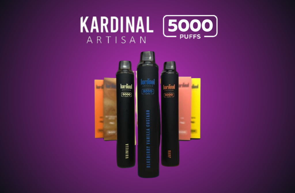 ถ้าคุณกำลังมองหาแบบพกพาที่สามารถสูบเพื่อเป็นทางเลือกที่ดีคือ Kardinal Artisan 5000 Puffs หรือรู้จักกันในชื่อหนึ่งว่า Ks Artisan 5000 Puffs