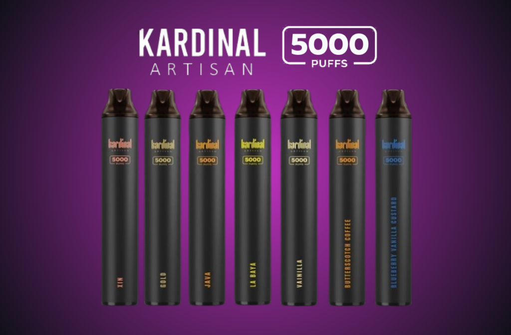 ถ้าคุณกำลังมองหาแบบพกพาที่สามารถสูบเพื่อเป็นทางเลือกที่ดีคือ Kardinal Artisan 5000 Puffs หรือรู้จักกันในชื่อหนึ่งว่า Ks Artisan 5000 Puffs